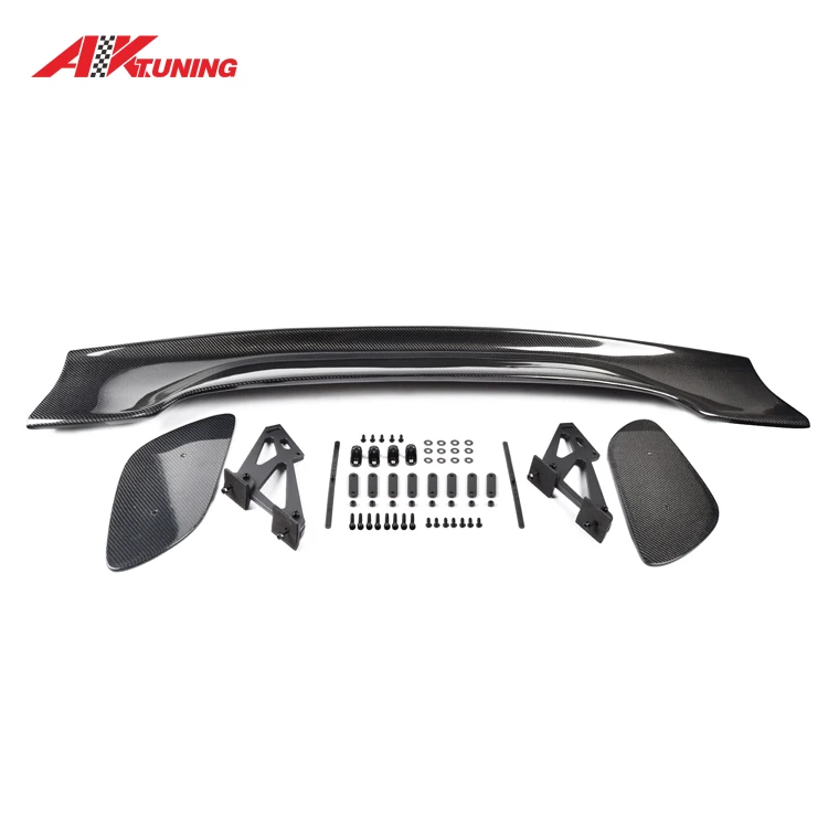 Universal Use Full 3k Carbon Fiber Rear Trunk Spoiler Wing Car Rear