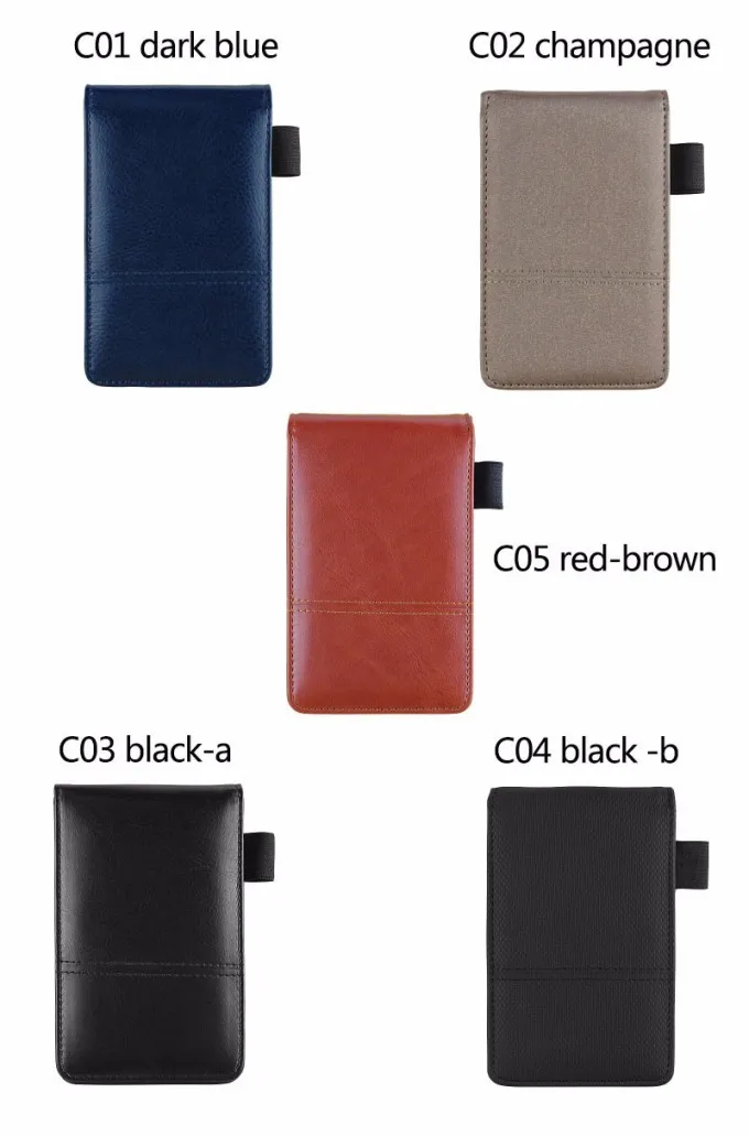 Small notepad with calculator and pen