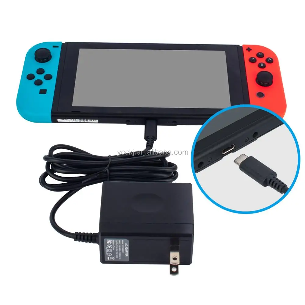Plug In Power Supply Charger Adapter For Nintendo Switch Ns Nx Console