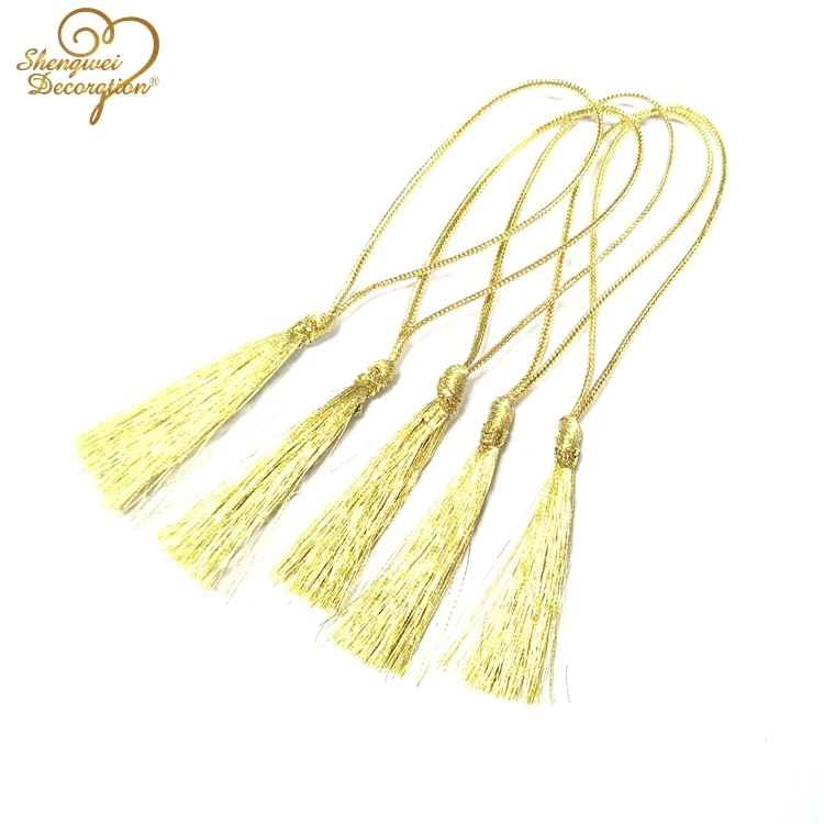 Metallic Thread Garment Hanging Tassel/fringe Buy Gold Metallic