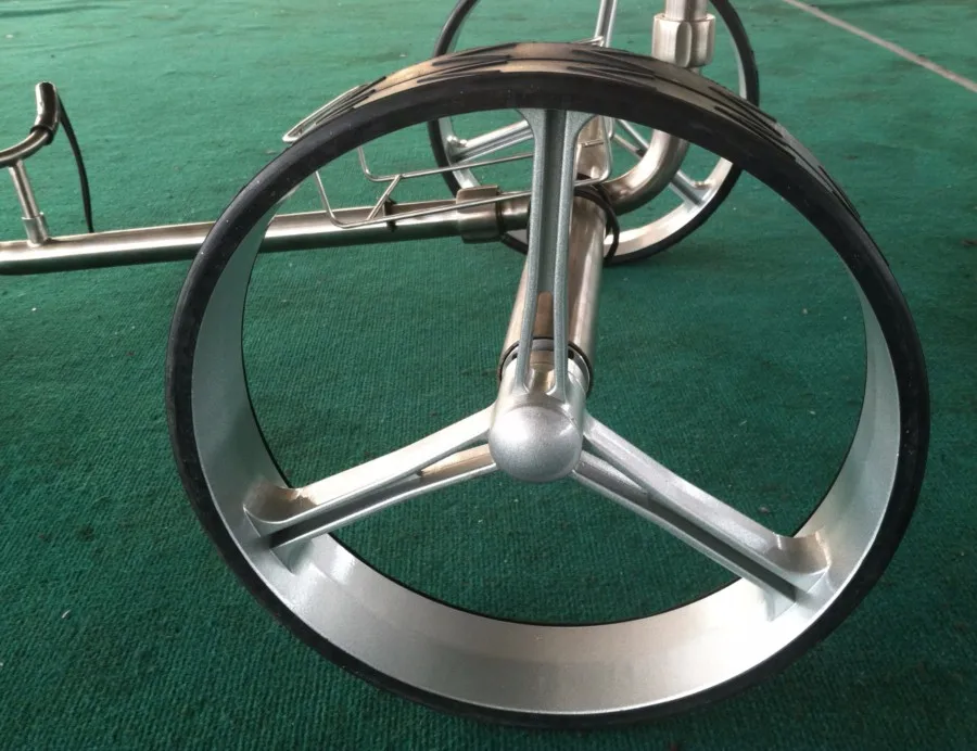 Elctric Remote Titanium Golf Trolley Stainless Steel Golf Buggy Golf