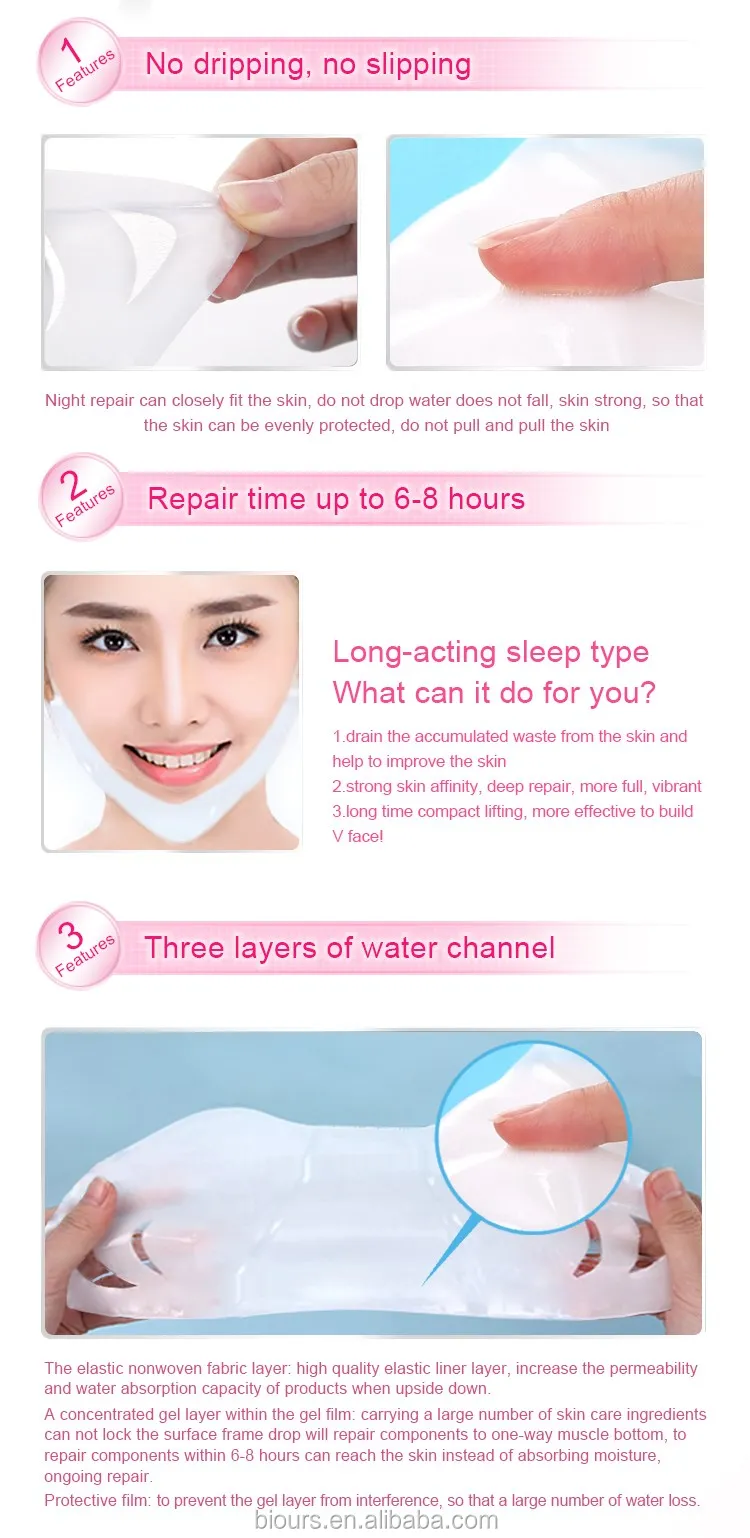 Korean face slimming mask