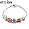 AFXSION Classic best selling high quality jewelry bracelet accessories pandora charms Stainless steel Charm bracelet women