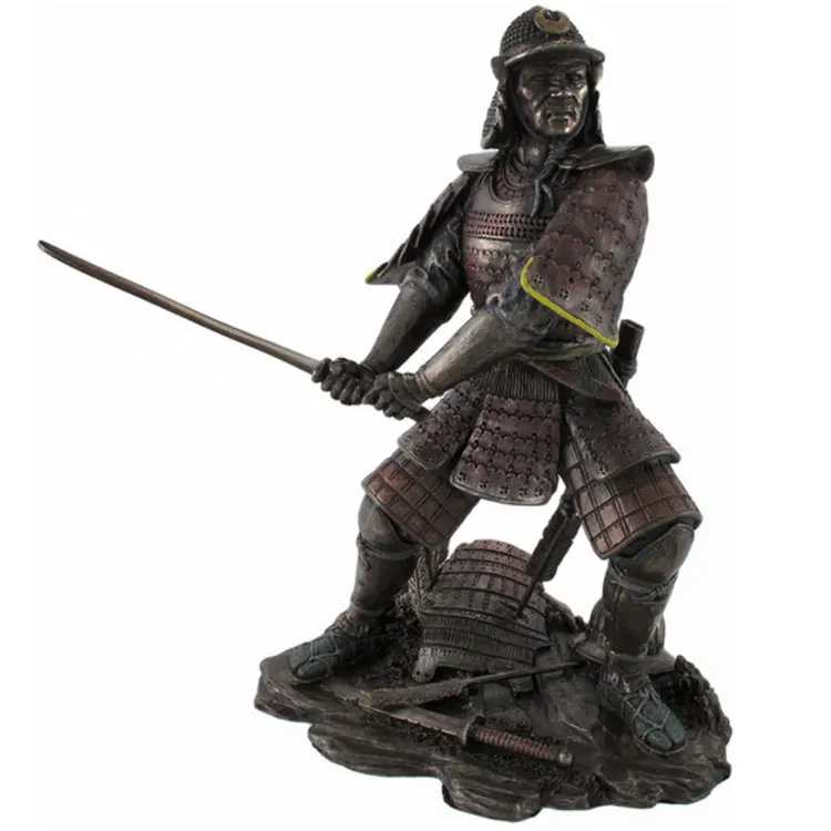 Brass Japanese Samurai Statue Sculpture - Buy Samurai Statue,Japanese ...