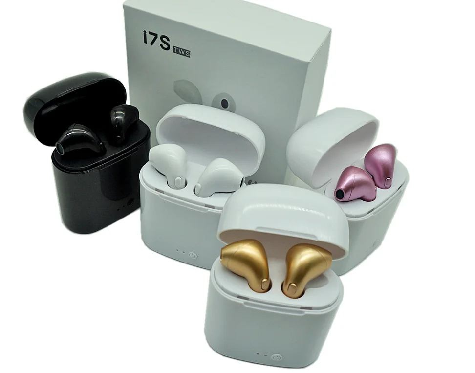 2019 最新 tws i7s 无线耳机运动耳机游戏耳机降噪耳机