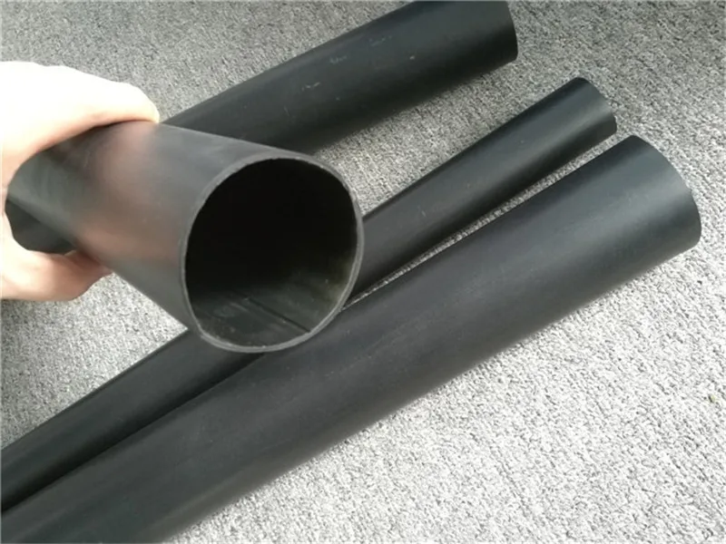 Seal Coated 75mm Heavy Wall Heat Shrink Tube For Steel Pipe