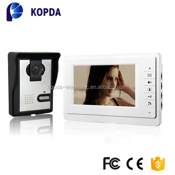 Easy Installation Cmos Camera 7 Tft Lcd Color Multi Apartment Video Door Phone Intercom System Buy Intercom System Video Intercom System Multi