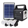 Mobile solar charging night market booth outdoor emergency card speaker Home power solar system kit solar panel lighting kit