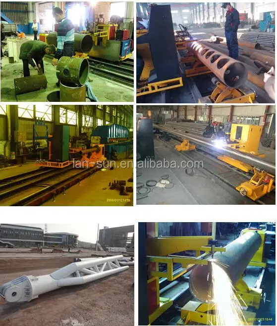 intersection automatic tube cutting machine pipe groove cutting machine pipe cold cutting and bevelling machine