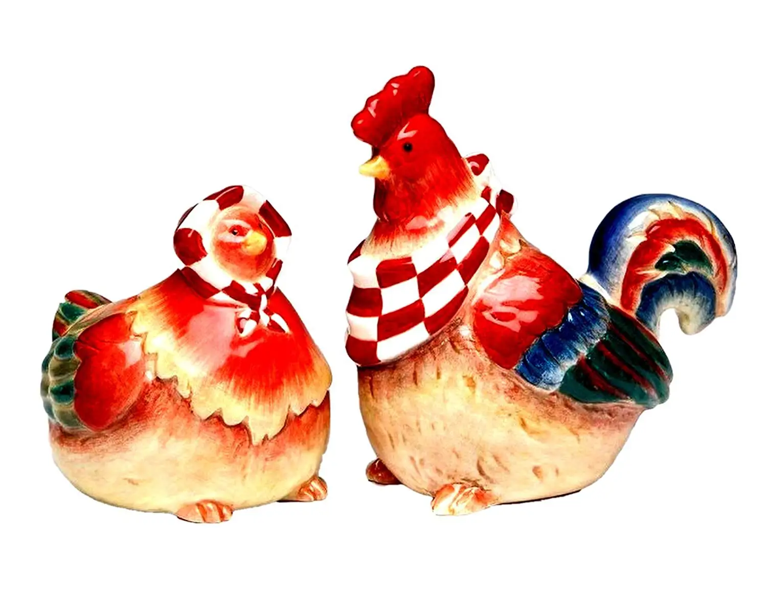 Antique chicken salt and pepper shakers