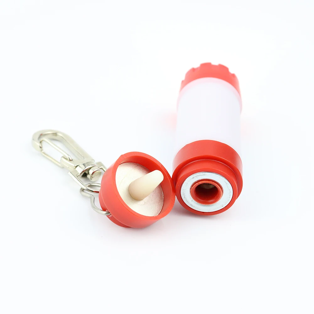 Mini Portable LED Keychain Flashlight for Camping EDC Flashlight Emergency Dry Battery ROHS Ip44 >12 ABS Ce manufacture