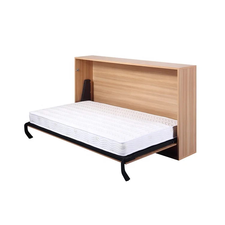 Whole Sales Price Twin Pull Down Foldable Wall Bed With Mdf