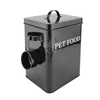 Home Laundry Powder Detergent Storage Container Tin Box Washing Soda Steel Box