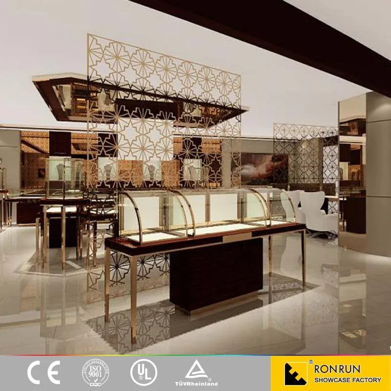 Stainless Steel Jewelry Cabinet Display Furniture And Stainless Steel Jewelry Cabinet