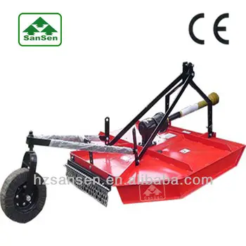 3 Point Rotary Cut Mower With Rear Support Wheel Height Adjustable ...