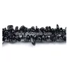 Wholesale Cheap Gemstone Bead Black Tourmaline Chip Natural Stone Chip Beads Strand For Jewelry Making