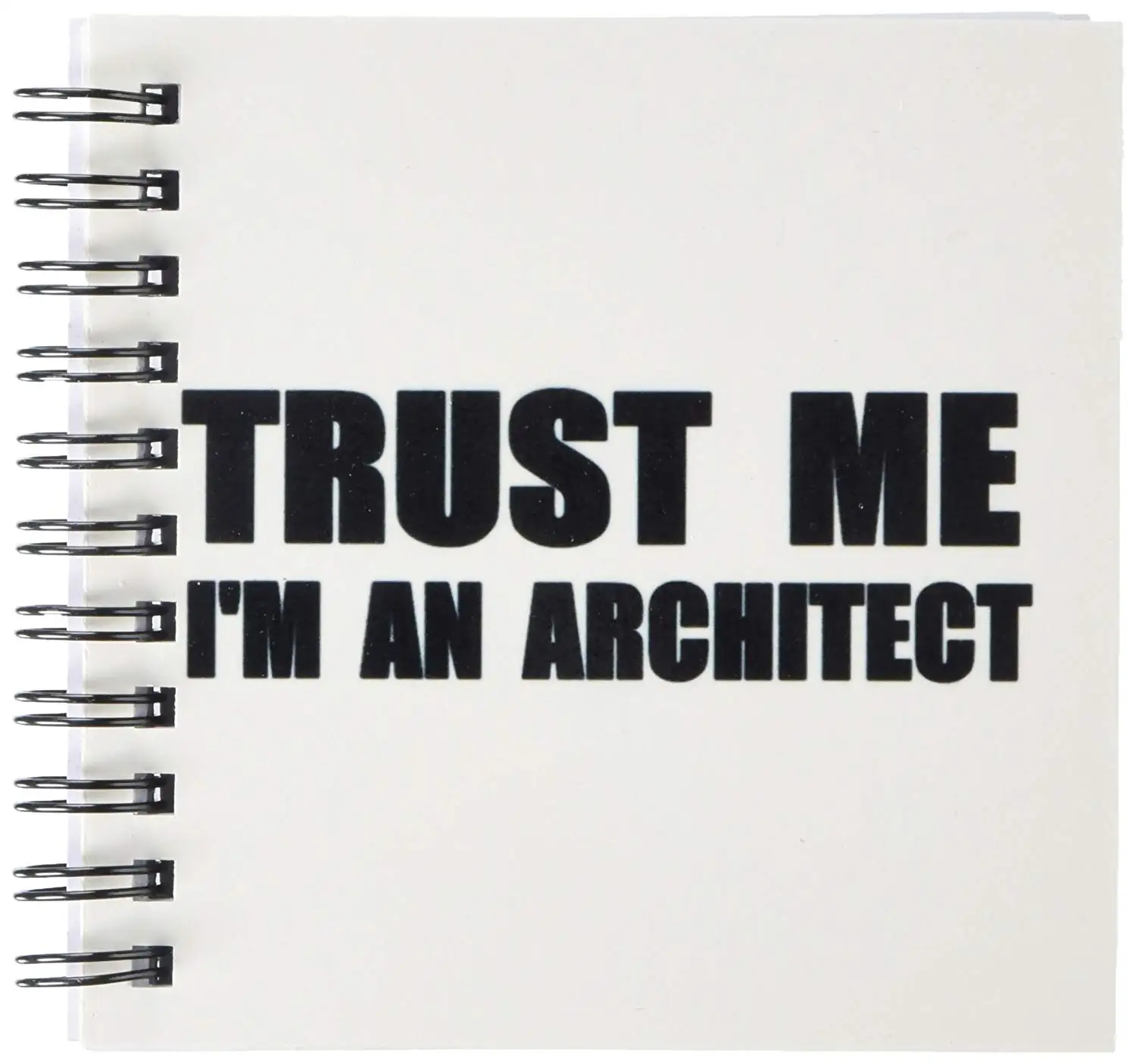3dRose db_195589_3 Trust Me I'm an Architect Fun Architecture Humor. Funny Job Work Gift Mini Notepad, 4 by 4"