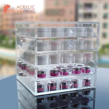 125 Bottle Large Acrylic Nail Polish Drawer Organizer 125 Bottle Large Acrylic Nail Polish Drawer Organizer Storage Box