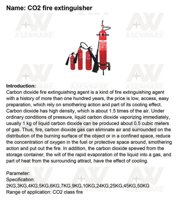 Widely selling CO2 fire extinguisher valve