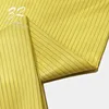 Work Wear Clothes Uniforms Material 100% Polyester Stripe Electrically Conductive Fiber Fabric