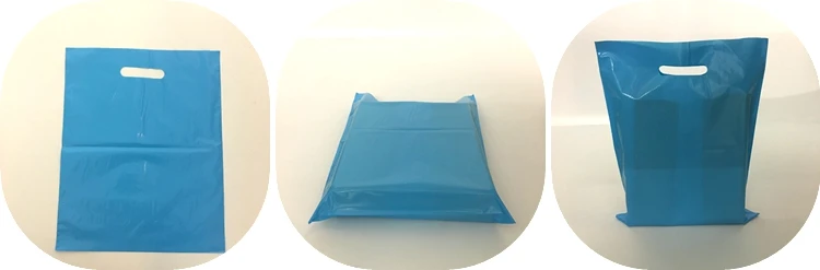 die cut shopping bag