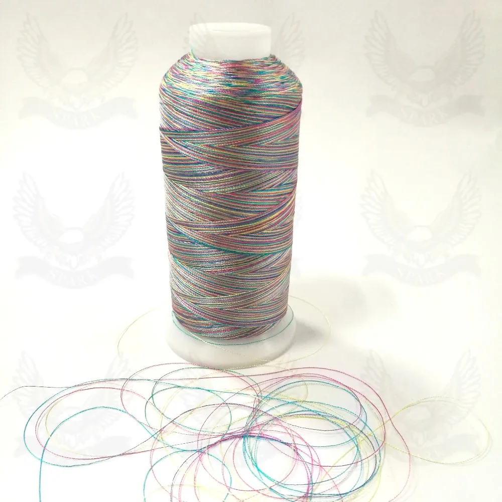 Multi color 100 viscose rayon jessecmault thread  buy multi color