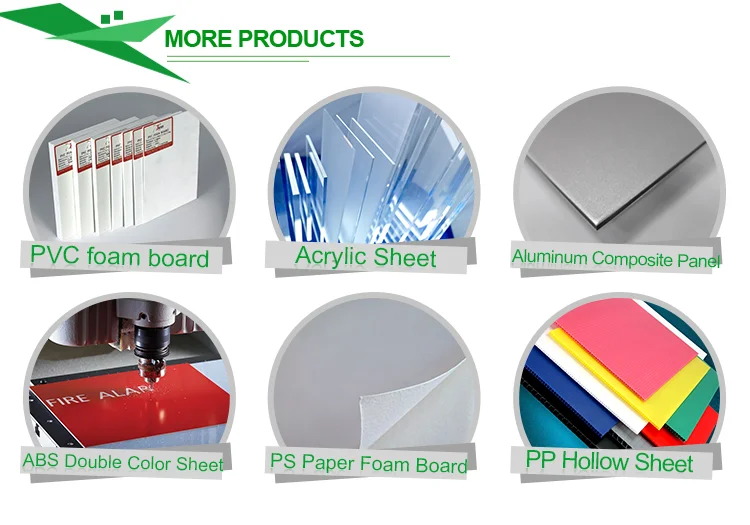 Chinese factory cheap price extended pvc foam board