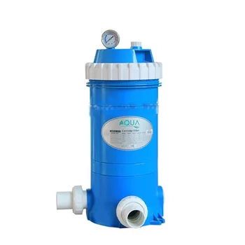 pool filter cartridge stainless steel swimming reusable filtration portable system housing larger