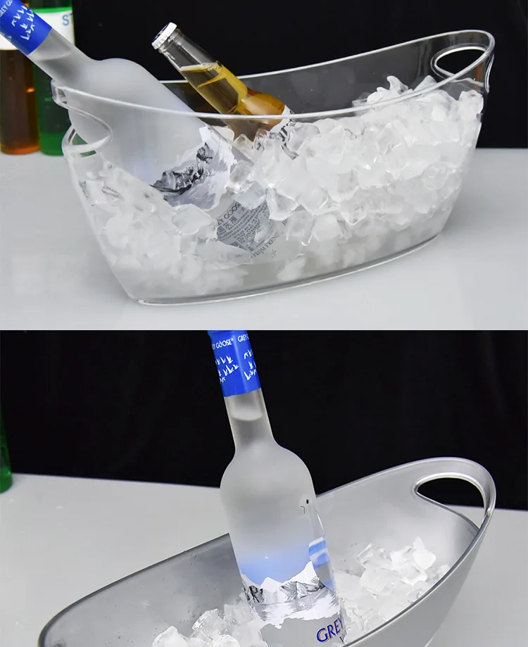 Cheap Clear Acrylic Customized Boat Shape Wine Champagne For Beer ...