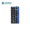 10/100M 16 Ports DIN-Rail standalone industrial fiber optic ethernet switch