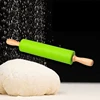 30CM Rolling Pin Silicone Active Baking Rolling Pin