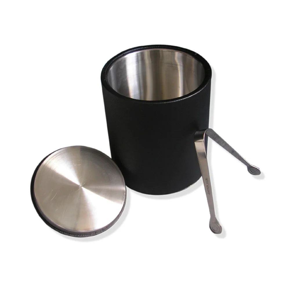 Combination Series Leather Products For Hotel Large Leather Ice Buckets