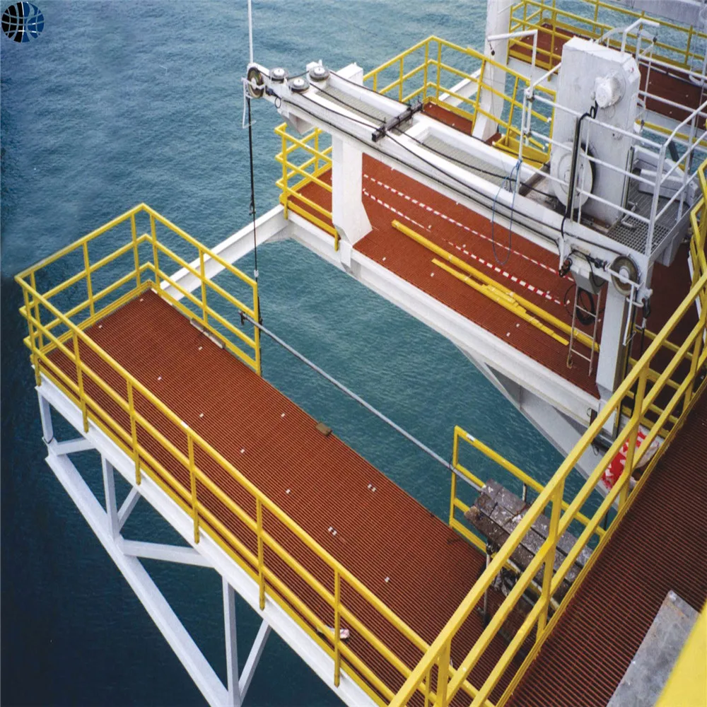 corrosion resistant fiberglass frp grating