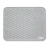 XL Silicone Dish Drying Mat & Counter Protector and Stay Clean Scrubby | Hygienic, Antibacterial, Dishwasher Safe