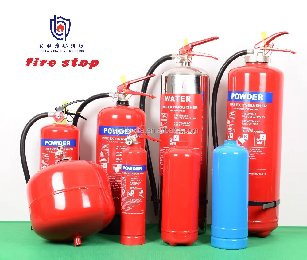 Portable 0.5kg12kg Dcp Fire Fighting Extinguishers With Accessories