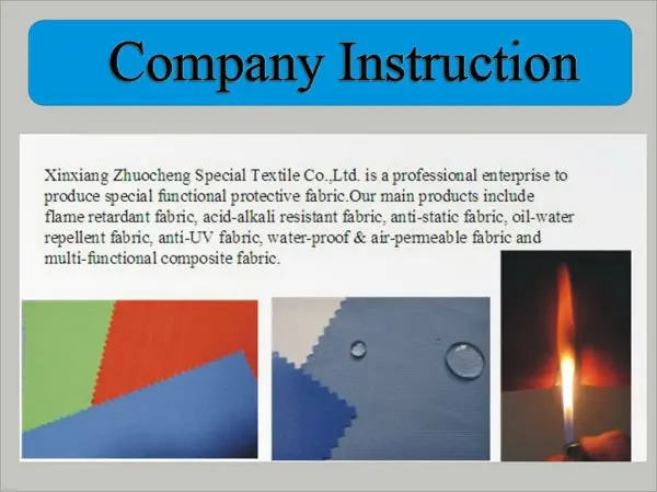 company instruction
