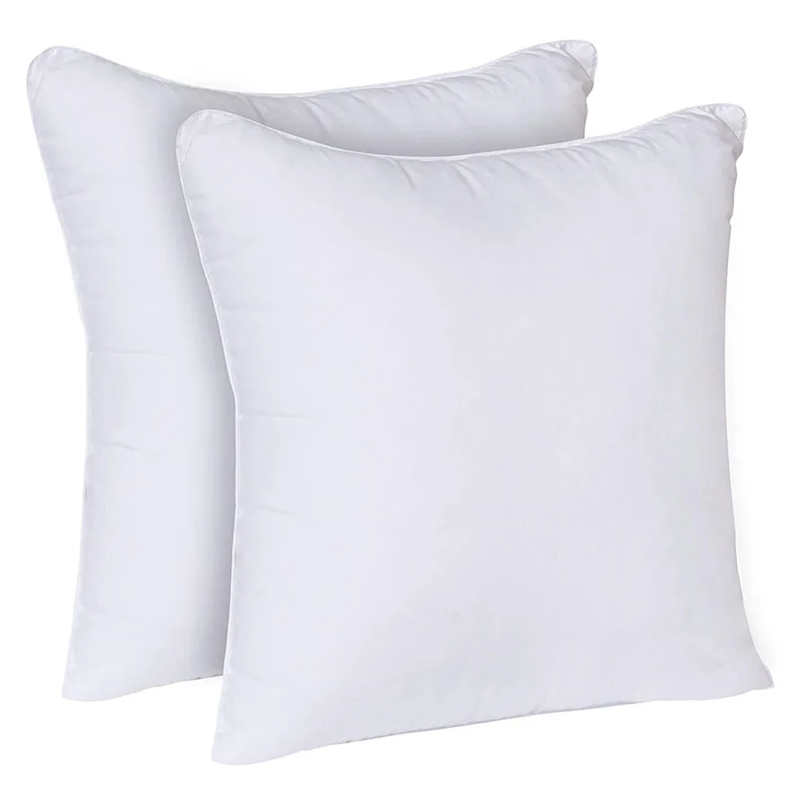E132 Vacuum Packaged Bedding Decorative Pillow Inserts Square Sofa