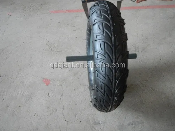 Qingdao factory supply Rubber wheelbarrow tire and tube