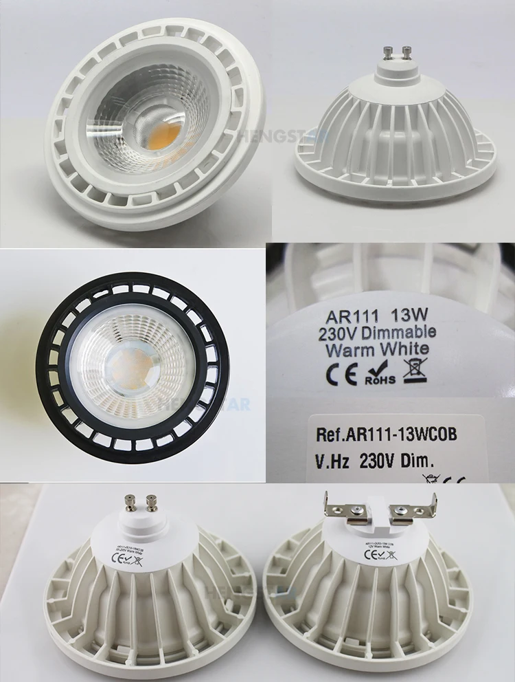 fast shipping ar111 gu10 dimmable led