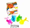 funny shape soap bubbles with security closure