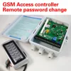 GSM SMS door and gate security access controller with waterproof Keypad