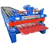 Trapezoidal Roofing Sheet Bend IBR Galvanized Cold Roll Forming Machine For Roof Panel