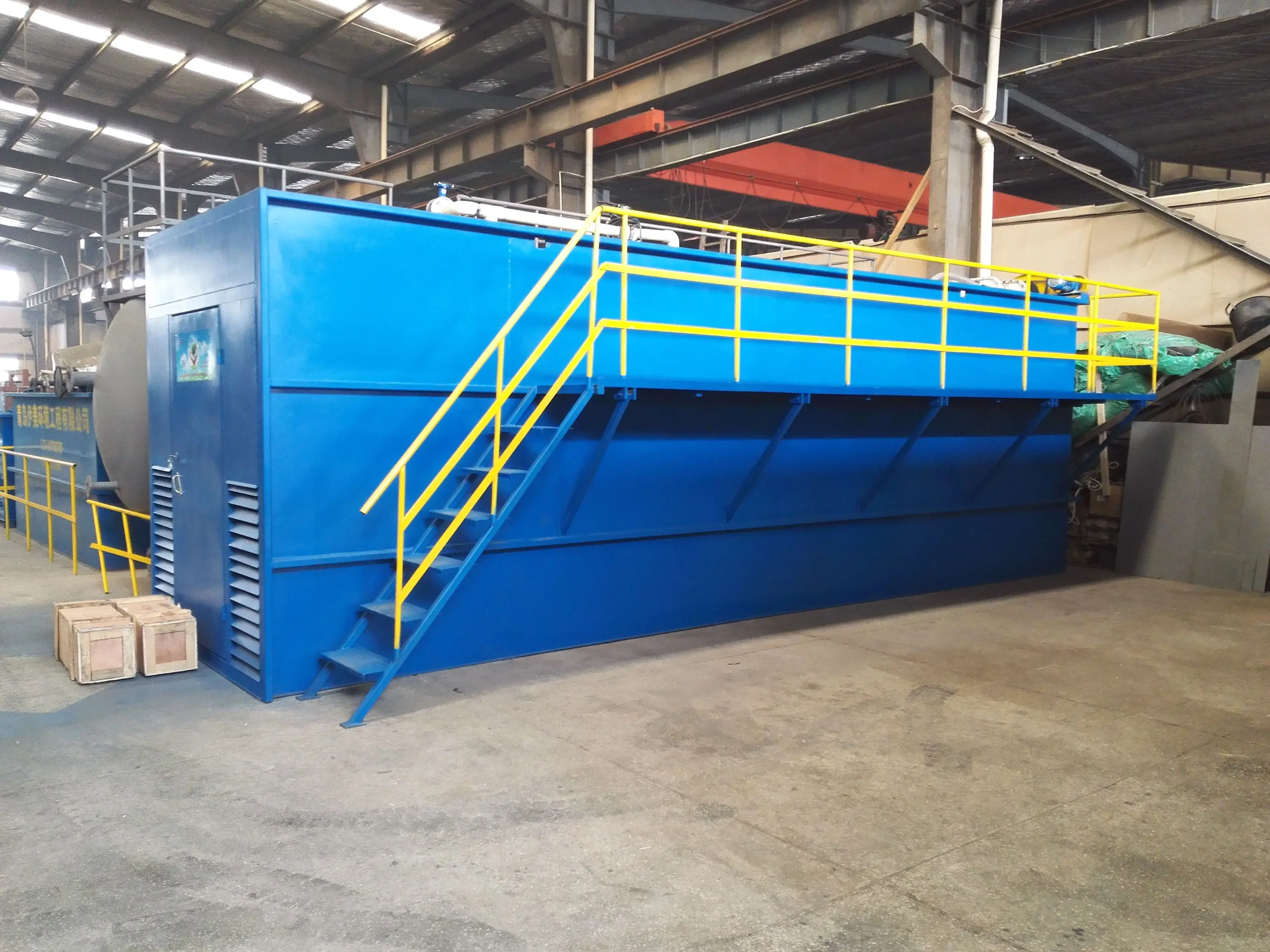 Package Portable Waste Water Treatment Plant Mbr System Industrial And