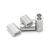 Hot sales din3093 aluminum ferrules double sleeve fitting for wire rope M4