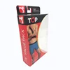 Mens Underwear Plastic Clear PVC PET Packaging Box Hook Design