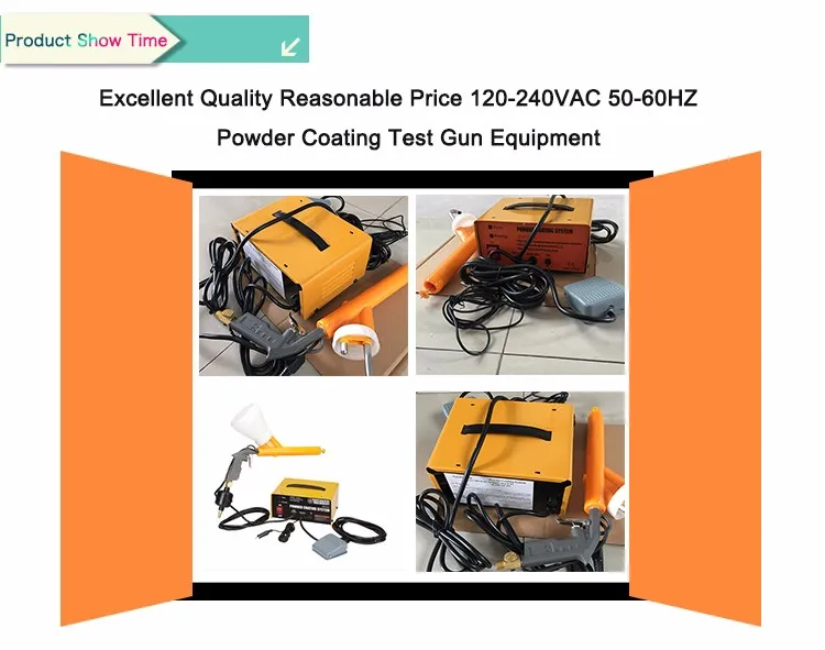 Wholesale 120-240VAC 50-60HZ Portable Powder Coating Machine Test Mini Spray Gun Equipment