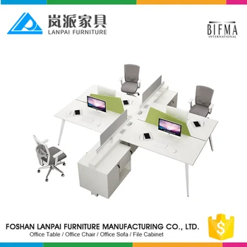 Luxury Office Computer Desk Partition Table With Cabinet For 1 People Commercial Furniture Buy Partition Table Office Computer Desk Commercial