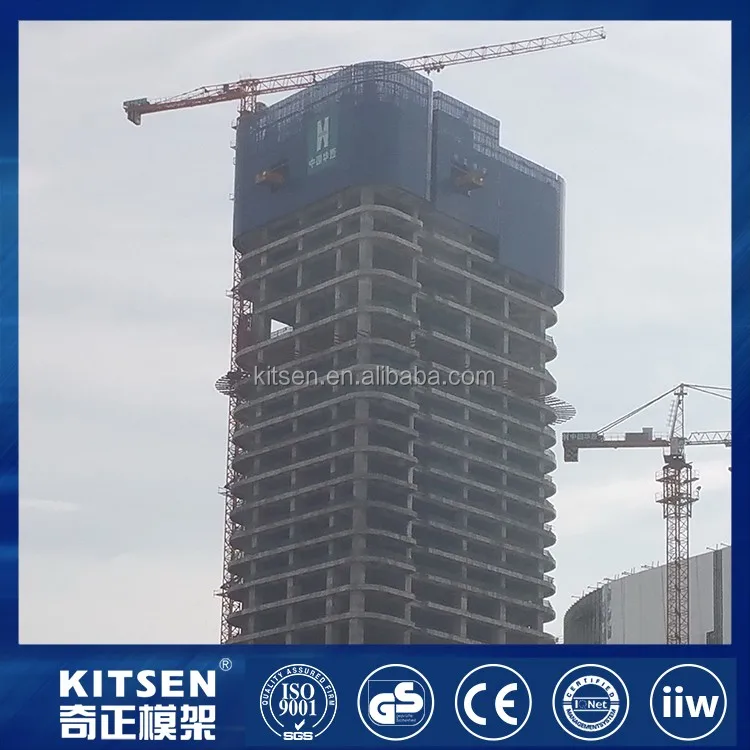 Efficient Mast Climbing Work Platform / Climbing Scaffold for Construction Access 