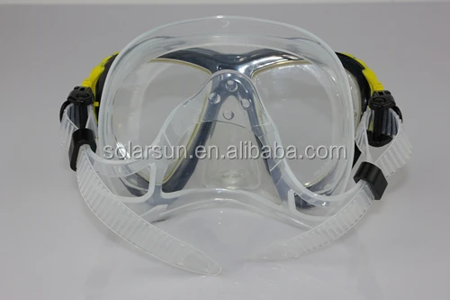 High quality silicone adult professional scuba diving mask/prices snorkeling dive