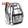 Fashionable PVC Transparent Bag Waterproof Travel Cosmetic Clear Backpack For Girls